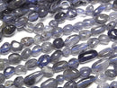 [Video] Iolite Small Size Nugget 1strand beads (approx. 14 inches/35 cm)
