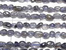 [Video] Iolite Small Size Nugget 1strand beads (approx. 14 inches/35 cm)