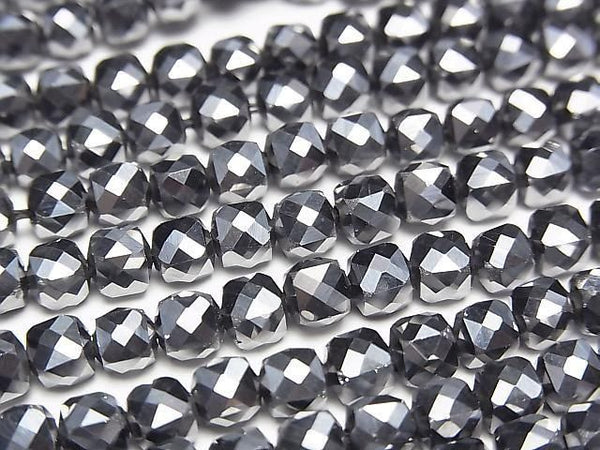 [Video] High Quality! Terahertz Cube Shape 4.5x4.5x4.5mm 1strand beads (aprx.15inch/36cm)