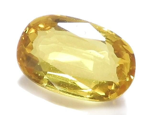 [Video][One of a Kind] High Quality Yellow Sapphire AAA Loose Faceted Stone 1pc NO.24
