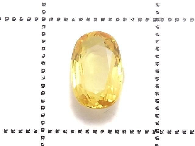 [Video][One of a Kind] High Quality Yellow Sapphire AAA Loose Faceted Stone 1pc NO.24