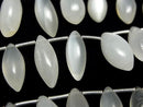 [Video] White Moonstone AA++ Marquise Rice (Smooth) half or 1strand (18 pcs)