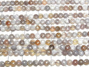 [Video]High Quality! Botswana Agate Faceted Coin 4x4mm 1strand beads (aprx.15inch/36cm)