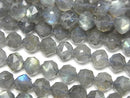 [Video] High Quality! Labradorite AAA- Star Faceted Round 6mm Half or 1strand beads (approx. 15 inches/37 cm)