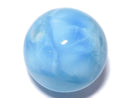 [Video][One of a kind] Larimar Pectolite AAA Sphere, Round 23.5mm 1pc NO.119