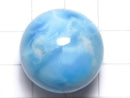[Video][One of a kind] Larimar Pectolite AAA Sphere, Round 23.5mm 1pc NO.119