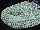 [Video] High Quality! Amazonite AA Faceted Coin 6x6x4mm half or 1strand beads (aprx.15inch/36cm)