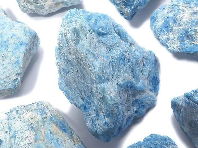 [Video][One of a Kind] Apatite Rough Rock 8pcs Set NO.2