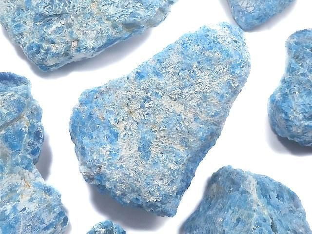[Video][One of a Kind] Apatite Rough Rock 8pcs Set NO.3