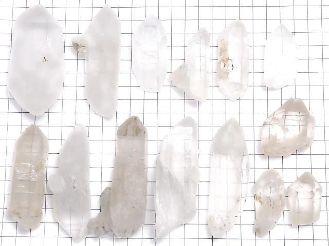 [Video][One of a Kind] Himalayan Quartz Raw Stones 14pcs Set NO.3