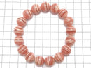 [Video][One of a kind] Rhodochrosite AAA Round 12.5mm Bracelet NO.102