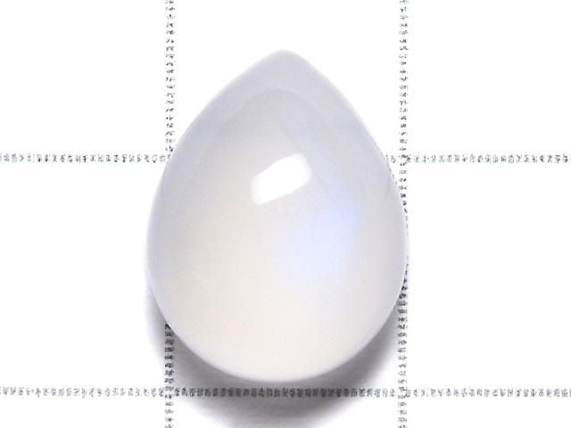 [Video][One of a Kind] High Quality Sri Lankan Royal Blue Moonstone AAA Cabochon 1pc NO.89