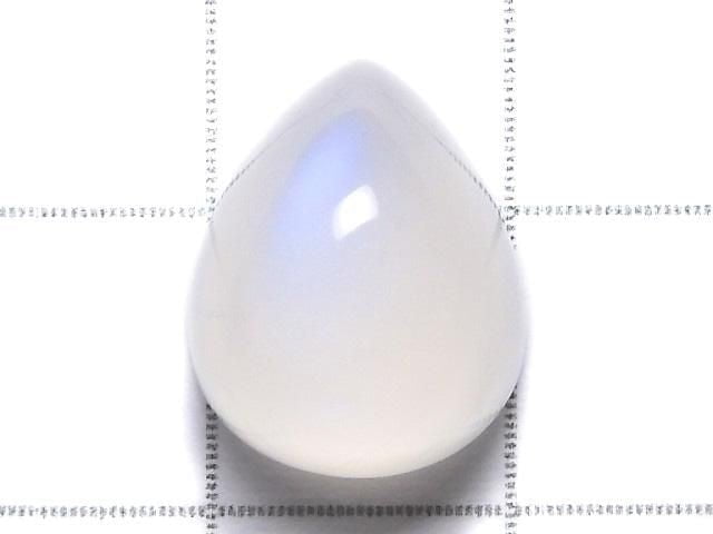 [Video][One of a kind] High Quality Sri Lankan Royal Blue Moonstone AAA Cabochon 1pc NO.96
