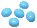[Video][One of a Kind] Kingman Turquoise AAA Cabochon 5pcs Set NO.59