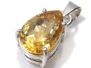 [Video][One of a kind] High Quality Brandy Citrine AAA Faceted Pendant Silver925 NO.75