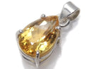 [Video][One of a kind] High Quality Brandy Citrine AAA Faceted Pendant Silver925 NO.78