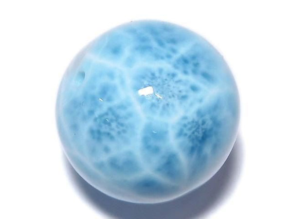 [Video][One of a kind] Larimar Pectolite AAA- Round 18mm 1pc NO.107