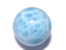 [Video][One of a kind] Larimar Pectolite AAA- Round 18mm 1pc NO.110