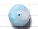[Video][One of a kind] Larimar Pectolite AAA- Round 19mm 1pc NO.111