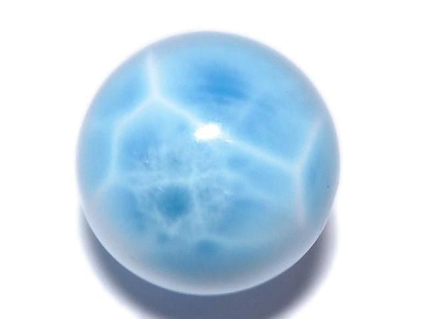 [Video][One of a kind] Larimar Pectolite AAA- Round 19mm 1pc NO.113
