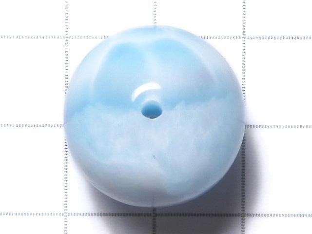 [Video][One of a kind] Larimar Pectolite AAA- Round 19mm 1pc NO.113