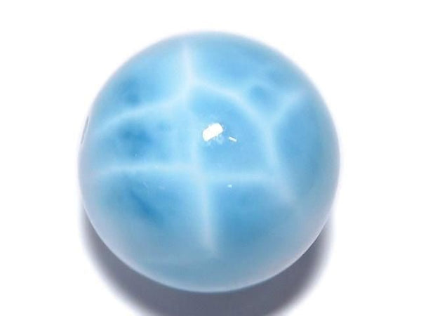 [Video][One of a kind] Larimar Pectolite AAA- Round 19mm 1pc NO.115