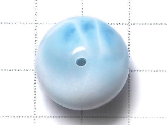 [Video][One of a kind] Larimar Pectolite AAA- Round 19mm 1pc NO.115