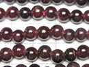 [Video] Garnet AA Round 6mm [2mm Hole] 1strand beads (approx. 14 inches/35 cm)