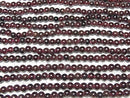 [Video] Garnet AA Round 6mm [2mm Hole] 1strand beads (approx. 14 inches/35 cm)