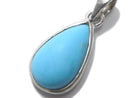 [Video][One of a kind] Kingman Turquoise AAA- Pendant Silver925 NO.83