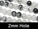 [Video] Tourmaline Quartz AA Round 6mm [2mm Hole] 1strand beads (approx. 15 inches/36 cm)