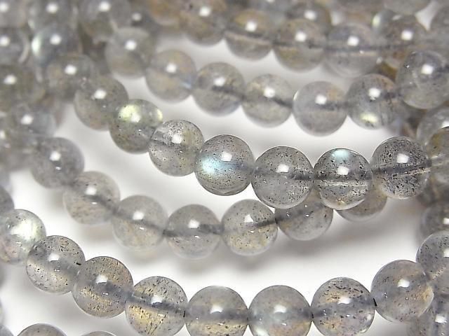 [Video] High Quality Labradorite AA++ Round 6mm Bracelet