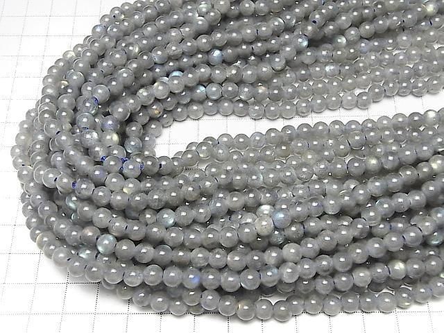 [Video] Labradorite AA+ Round 6mm [2mm Hole] 1strand beads (approx. 15 inches/36 cm)