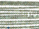[Video] High Quality! Green Apatite AA++ Faceted Rice 5x4mm 1strand beads (approx. 15 inches/36 cm)