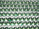 [Video] Green Clear Quartz Round 12mm Half or 1strand beads (approx. 15 inches/36 cm)
