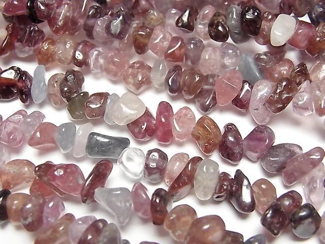 [Video] Multicolor Spinel AA++ Chips (Small Nugget) 1strand beads (approx. 15 inches/37 cm)