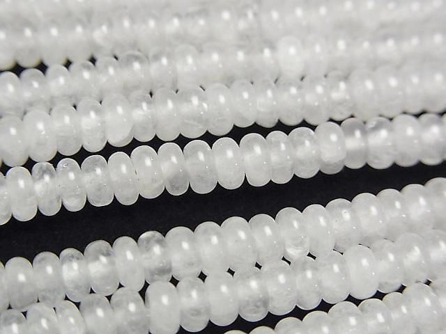 [Video] Angora Crystal AA Rondelle 4x4x2mm 1strand beads (approx. 15 inches/37 cm)