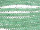[Video] Green Aventurine Rondelle 4x4x2mm 1strand beads (approx. 15 inches/36 cm)