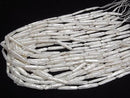 [Video] Fresh Water Pearl AA Stick 24-26mm White 1strand beads (approx. 15 inches/36 cm)