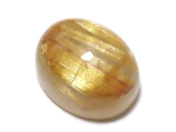 [Video][One of a kind] High Quality Rutilated Quartz AAA Cabochon 1pc NO.126