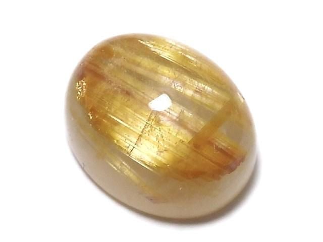 [Video][One of a kind] High Quality Rutilated Quartz AAA Cabochon 1pc NO.126