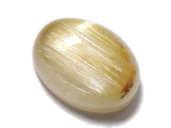 [Video][One of a kind] High Quality Rutilated Quartz AAA Cabochon 1pc NO.127