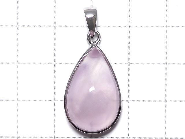 [Video][One of a kind] Morganite AAA Pendant Silver925 NO.159