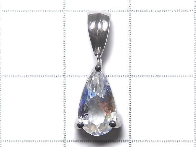 [Video][One of a kind] High Quality Andesine Labradorite Pendant Silver925 NO.102