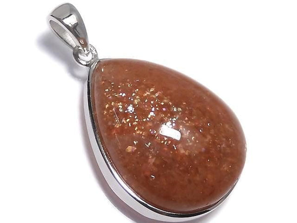 [Video][One of a kind] Sunstone AAA Pendant Silver925 NO.41