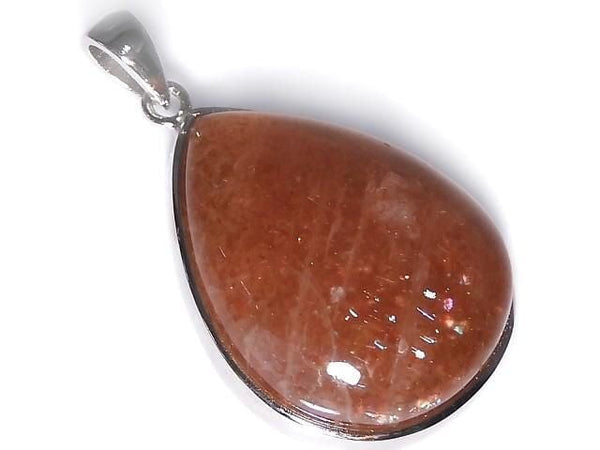 [Video][One of a kind] Sunstone AAA Pendant Silver925 NO.42