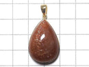 [Video][One of a kind] Sunstone AAA Pendant 18KGP NO.44