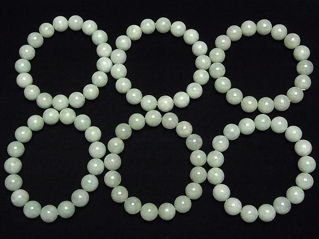 [Video] High Quality Burmese Jadeite AAA Round 12mm Bracelet