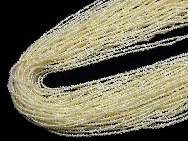 [Video] High Quality Ethiopian Opal AA++ Faceted Round 2mm 1strand beads (approx. 12 inches/30 cm)