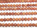 [Video] High Quality! Sponge Coral Faceted Round 3.5mm 1strand beads (approx. 15 inches/36 cm)